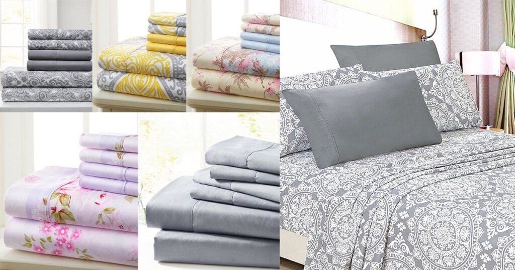 ZULILY 6PC SHEET SETS ONLY 16.99 The Freebie Guy®