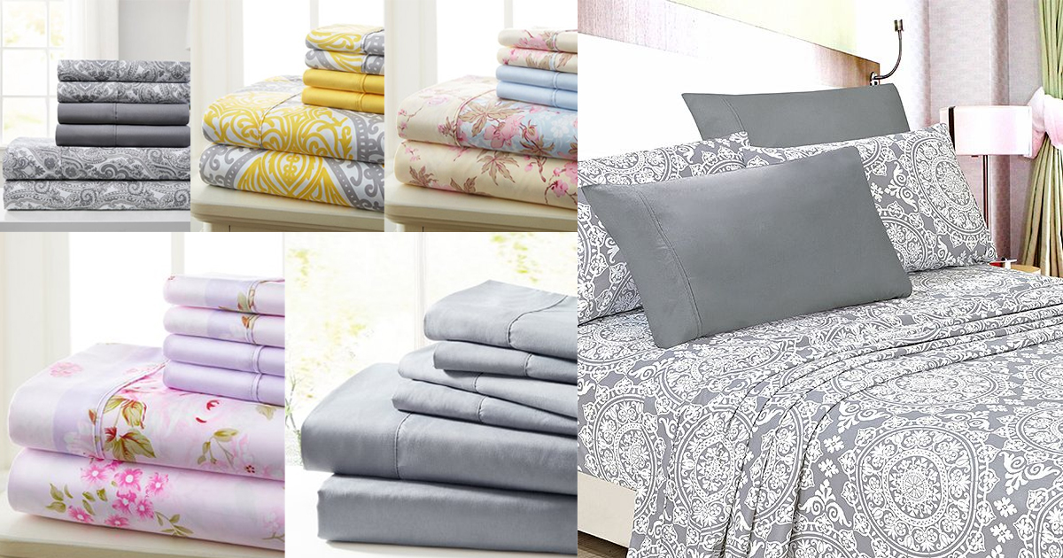 ZULILY 6PC SHEET SETS ONLY 16.99 The Freebie Guy® ️️️