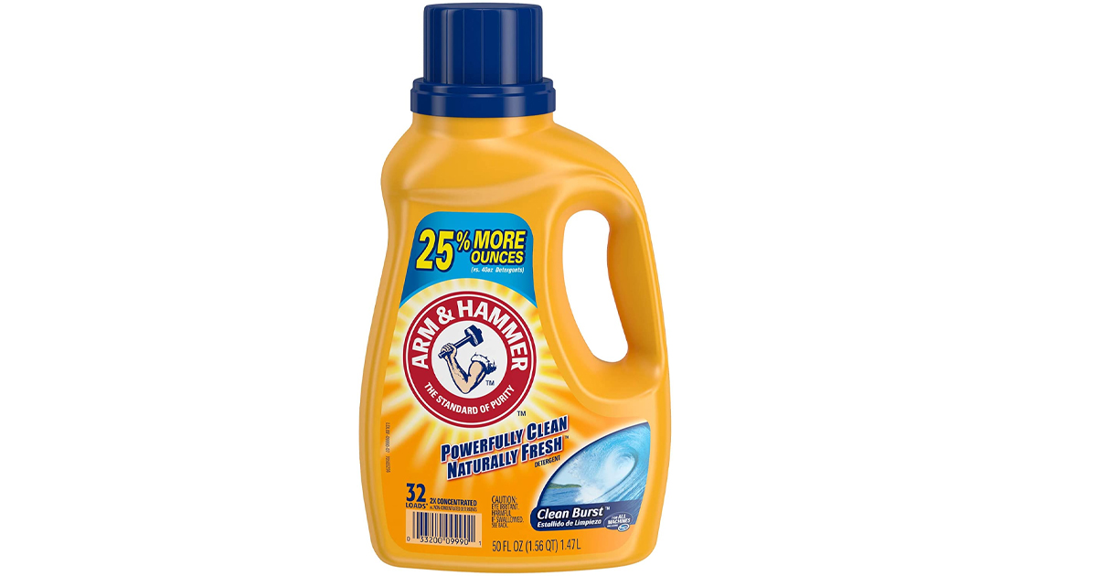 Arm Hammer Clean Burst Liquid Laundry Detergent