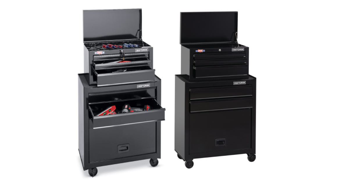 ACE HARDWARE CRAFTSMAN 5 DRAWER METAL TOOL CENTER ONLY 100 (REG