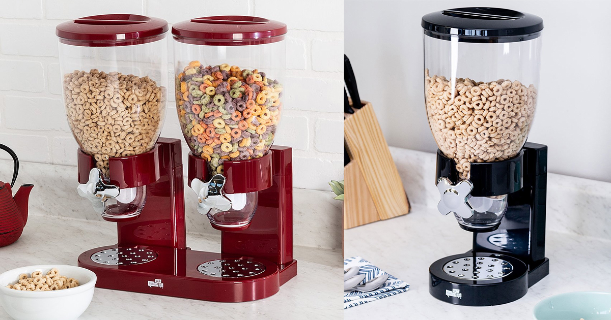 ZULILY HONEY CAN DO CEREAL DISPENSERS STARTING AT 9.99 The Freebie