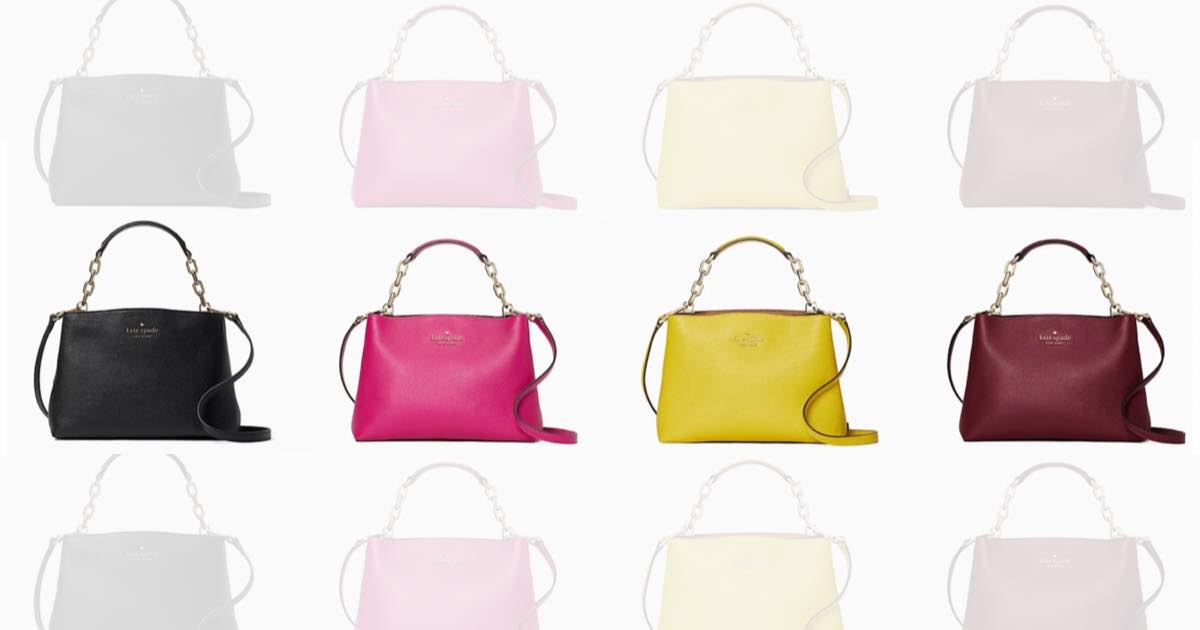 KATE SPADE - Deal of the Day - Aubrey Chain Top Handle Satchel $95 + FREE  SHIPPING - The Freebie Guy®