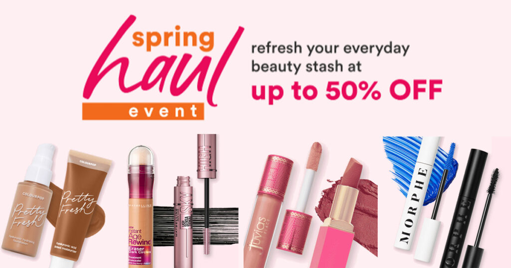 ULTA SPRING HAUL EVENT UP TO 50 OFF BEAUTY The Freebie Guy®