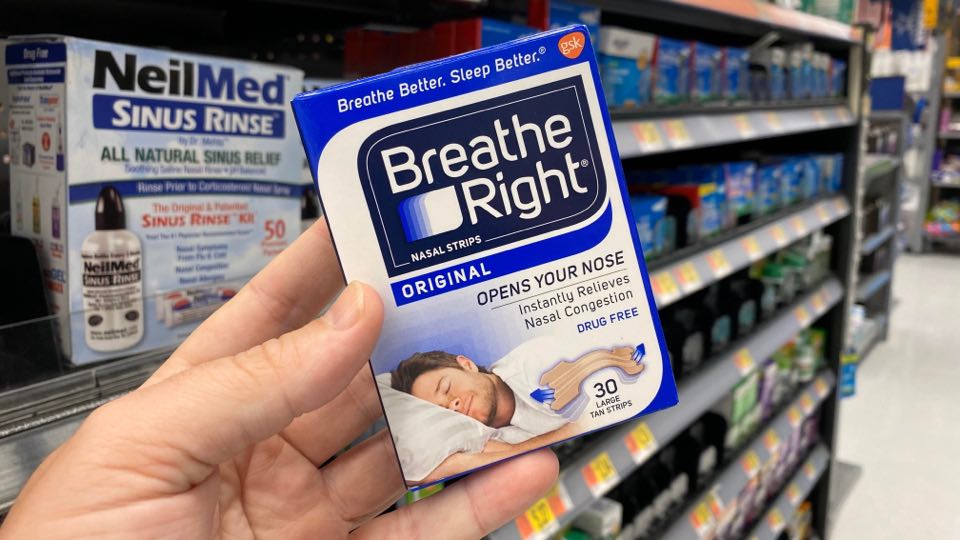 Free Breathe Right Strips 
