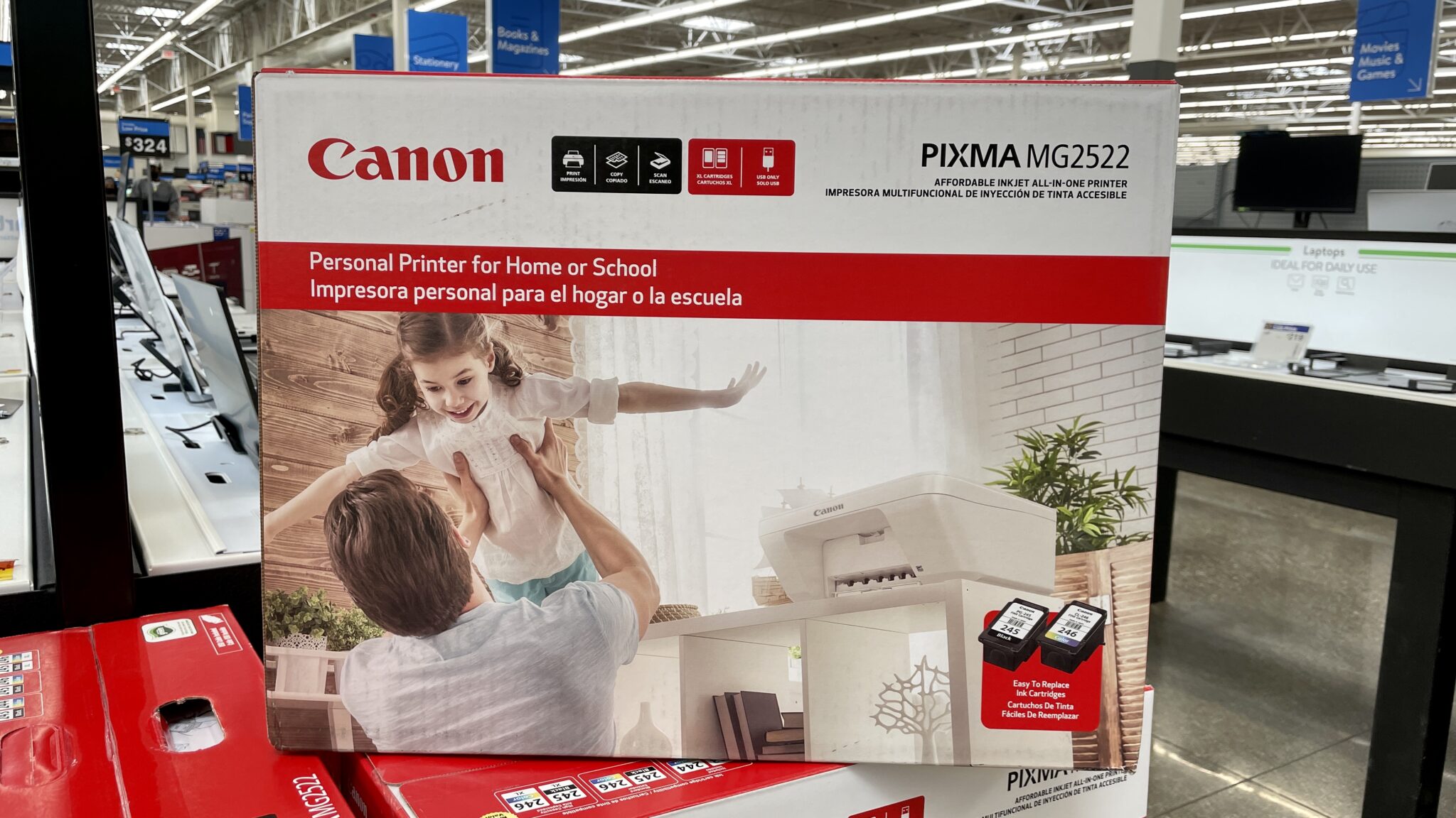 Walmart Printer Sale Canon PIXMA Wired AllinOne Color Inkjet