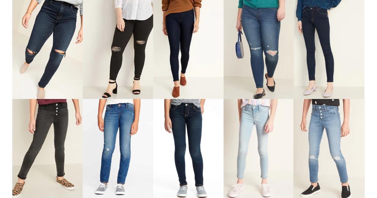 OLD NAVY - $15 ROCKSTAR JEANS TODAY ONLY - The Freebie Guy®