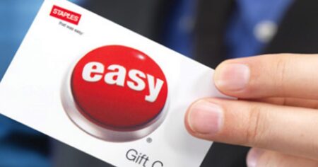 staples gift card x