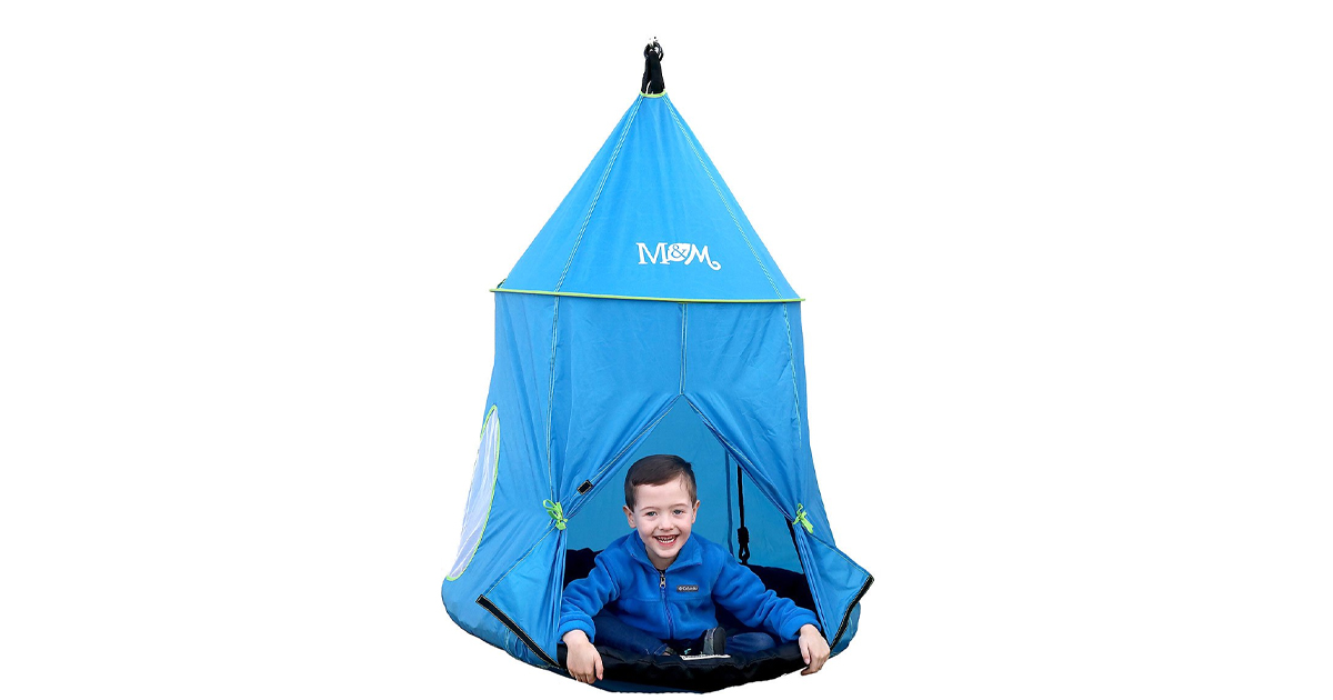 ZULILY - BLUE TENT SWING ONLY $29.99 - The Freebie Guy® ️️️