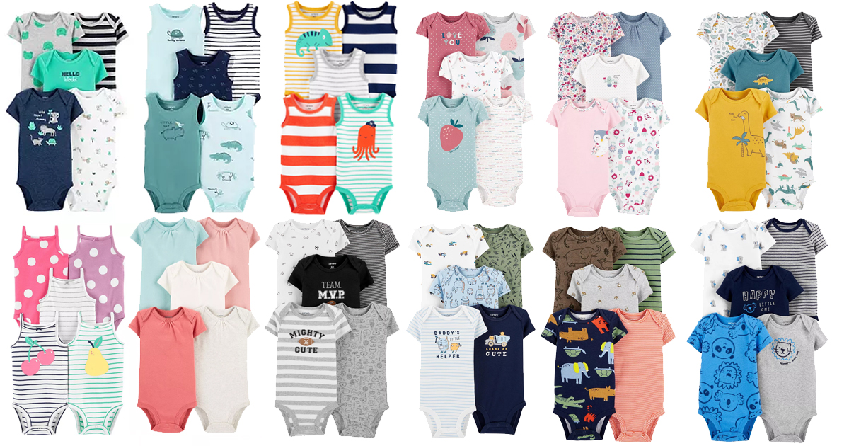 CARTERS PACK BODYSUITS