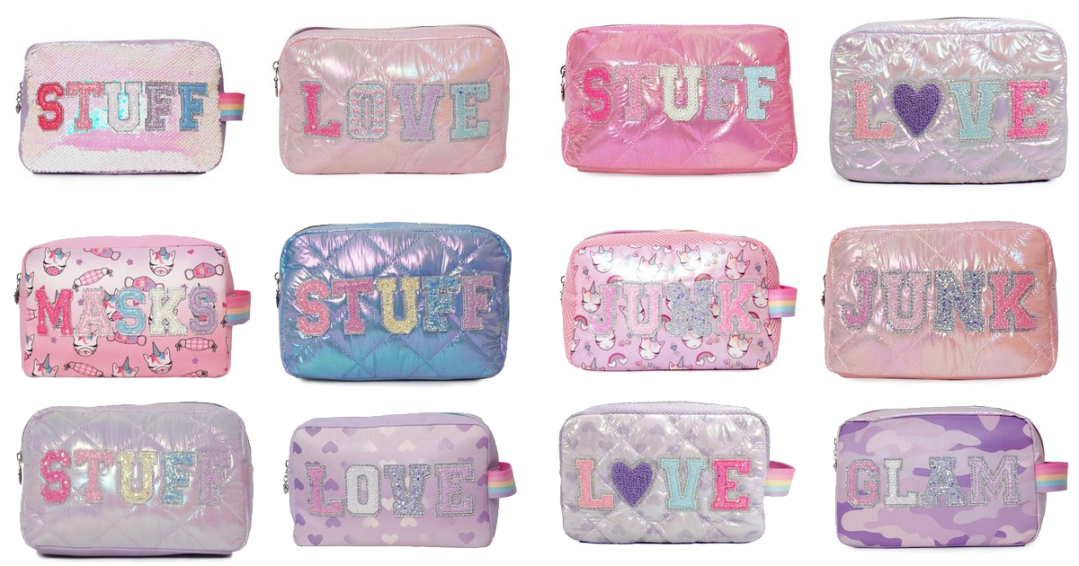 ZULILY - OMG ACCESSORIES COSMETIC BAGS ONLY $8.99 - The Freebie Guy®