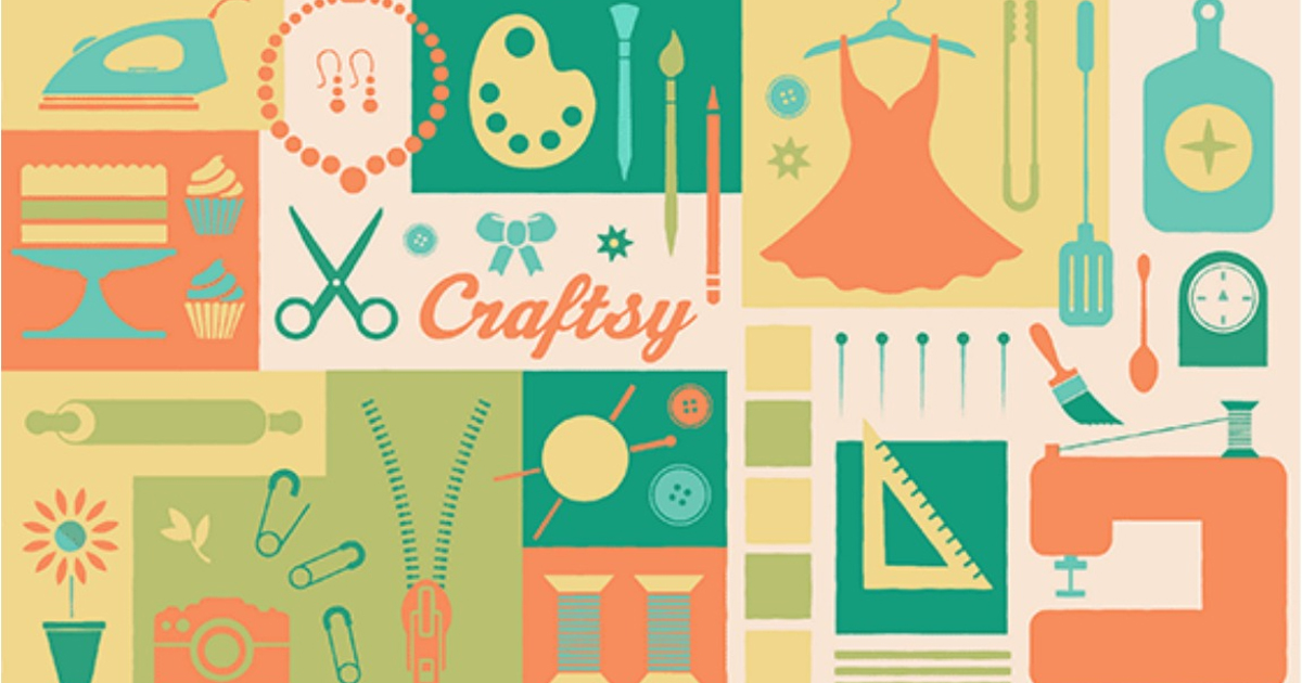 GET CRAFTSY 1 YEAR PREMIUM MEMBERSHIP FOR ONLY $2.49 (REG. $80) - The