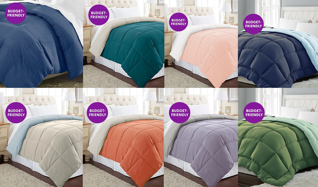 ZULILY Down Alt Comforters Under 20 The Freebie Guy®