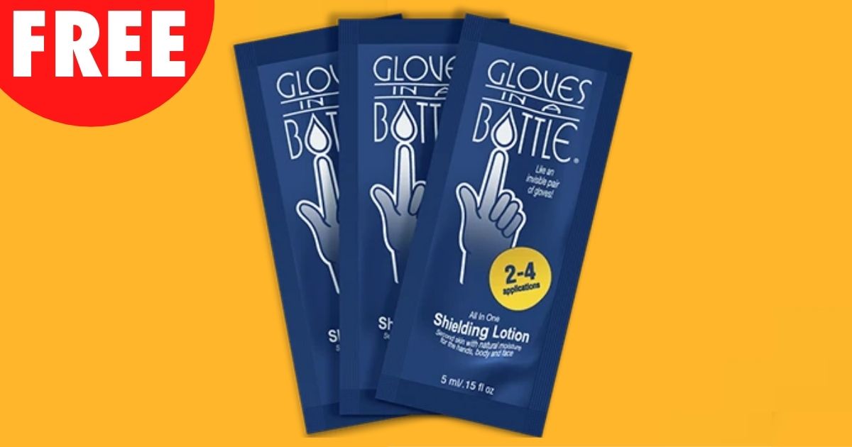 Free Gloves In A Bottle Hand Shielding Lotion Samples The Freebie Guy®