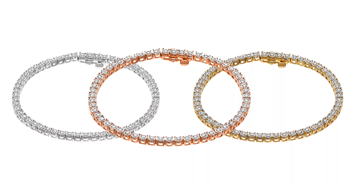 KOHL'S 1/2 CARAT DIAMOND TENNIS BRACELET ONLY 85 The Freebie Guy®