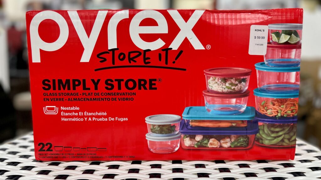 Kohl's Pyrex 22pc Glass Storage Set Only 25.49 (Reg. 60) The Freebie Guy® ️️️