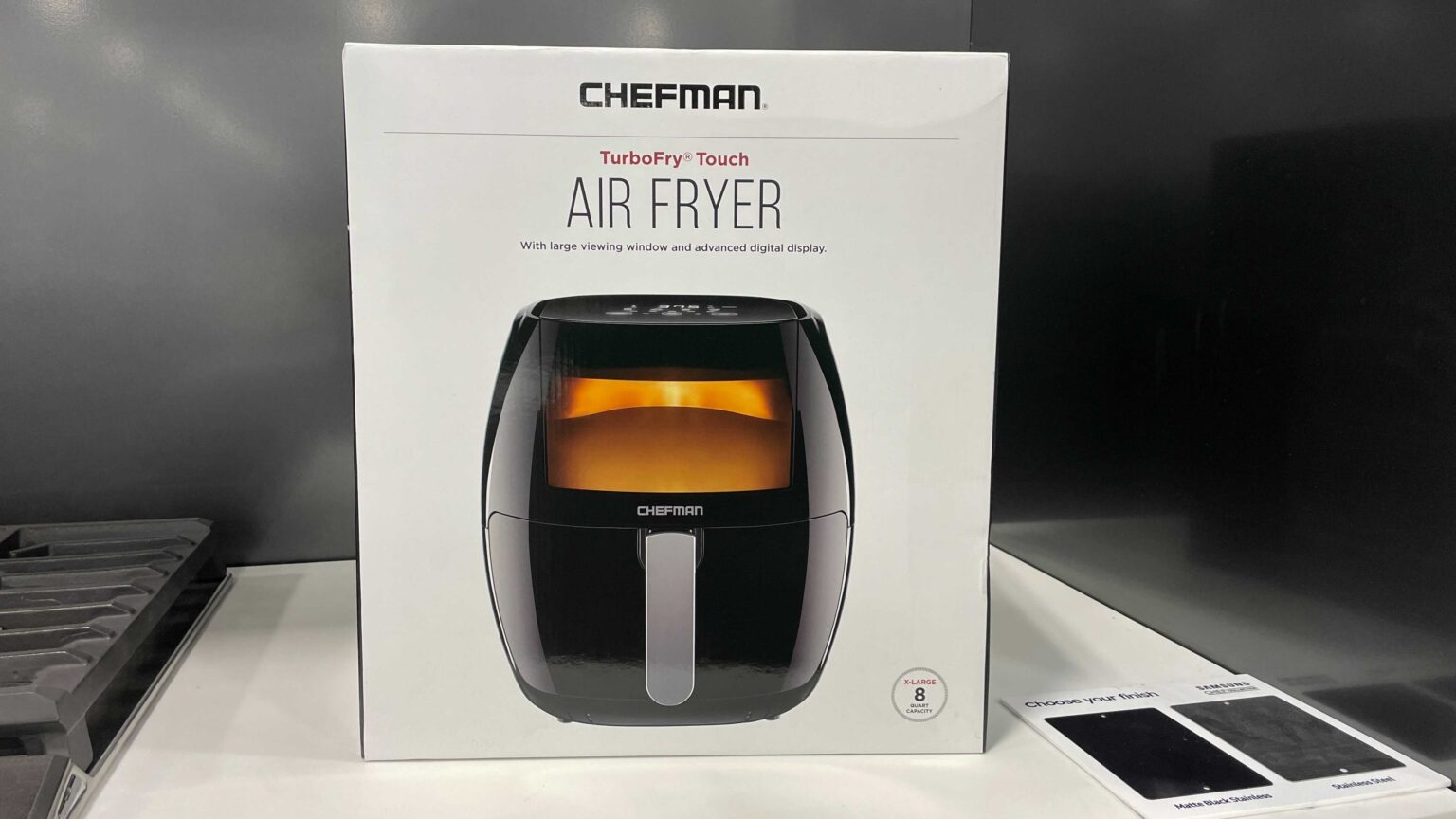 BEST BUY CHEFMAN TURBOFRY TOUCH 8QT AIR FRYER ONLY 69.99 The