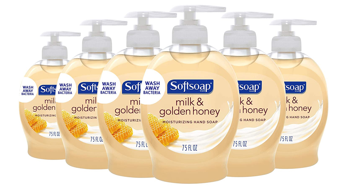 Softsoap Moisturizing Liquid Hand Soap Milk and Honey Fluid Ounce Pack