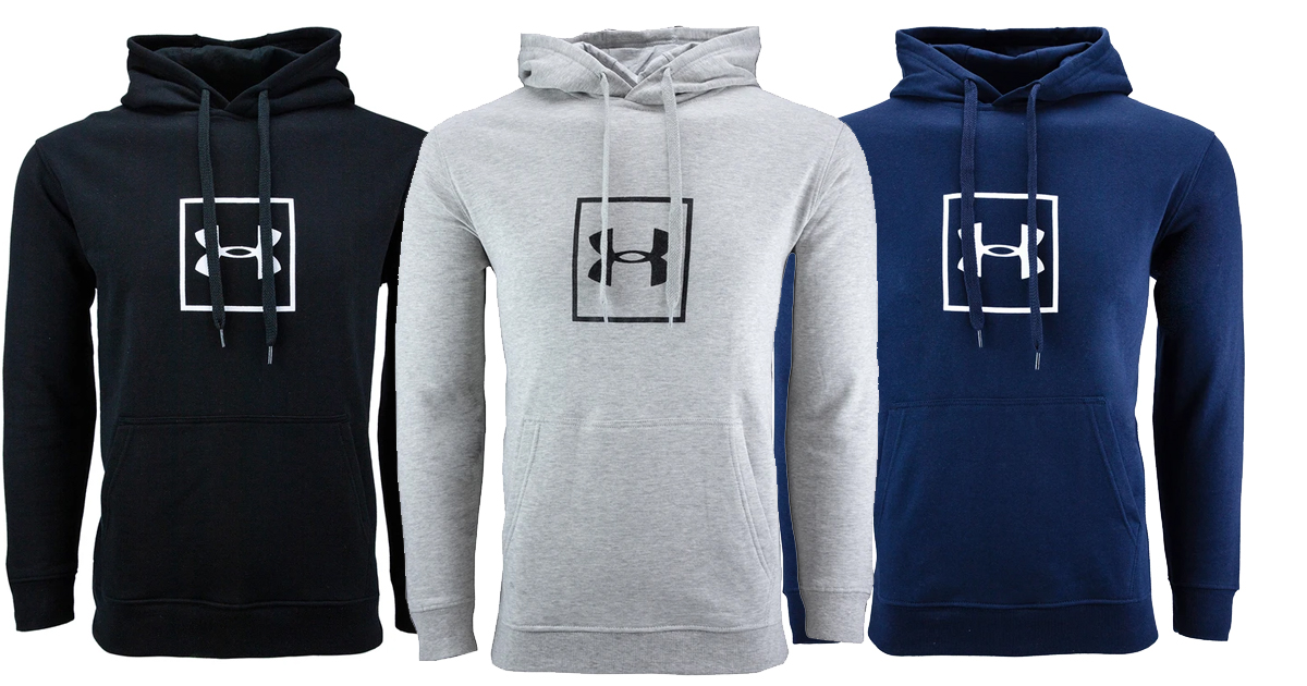 Under Armour Mens Fleece Logo Hoodie