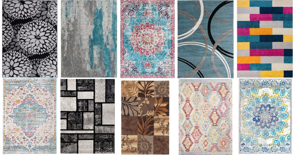 ZULILY SELECT AREA RUGS 49.99 & UNDER The Freebie Guy®