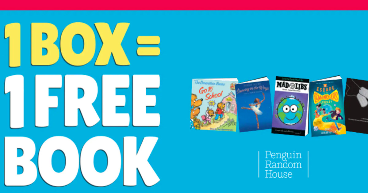 Free Books from Kellogg's (With Purchase) The Freebie Guy®