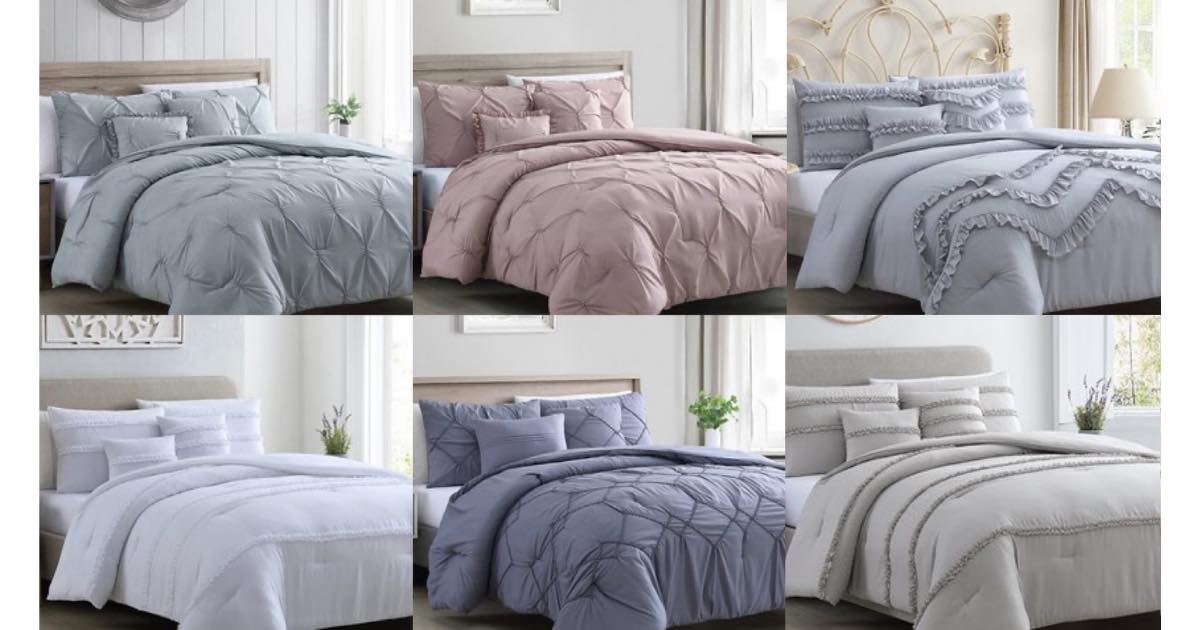 ZULILY ANY SIZE 5PC BEDDING SETS ONLY 34.99 The Freebie Guy® ️️️