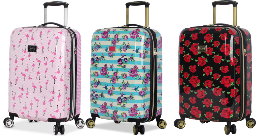 carry on luggage betsey johnson