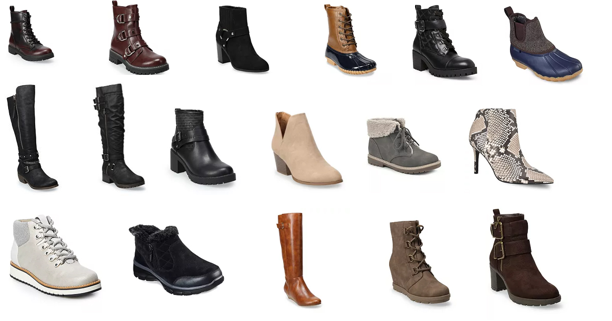 KOHL'S - BOOTS ON SALE UP TO 90% OFF + EXTRA 20% OFF - The Freebie Guy ...