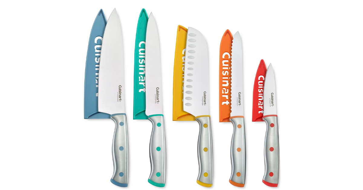 MACY'S CUISINART COLORCORE 10 PC CUTLERY SET ONLY 14.99 The