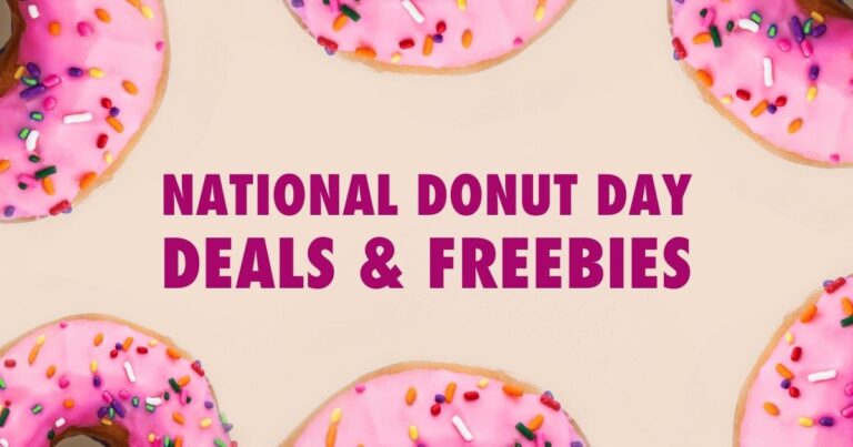 National Donut Day 2021 Deals & Freebies - The Freebie Guy®
