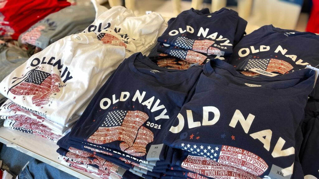 OLD NAVY 4TH OF JULY SHIRTS ONLY 5 The Freebie Guy®