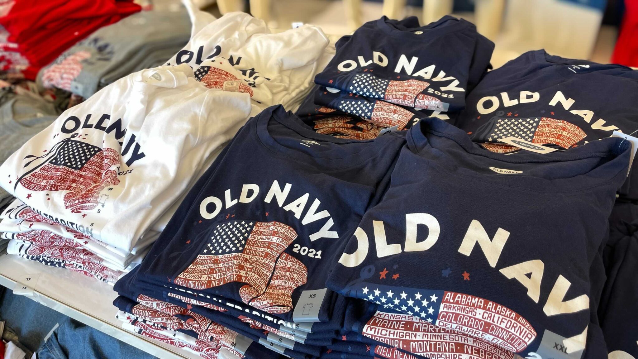 old navy 4th of july tee shirts