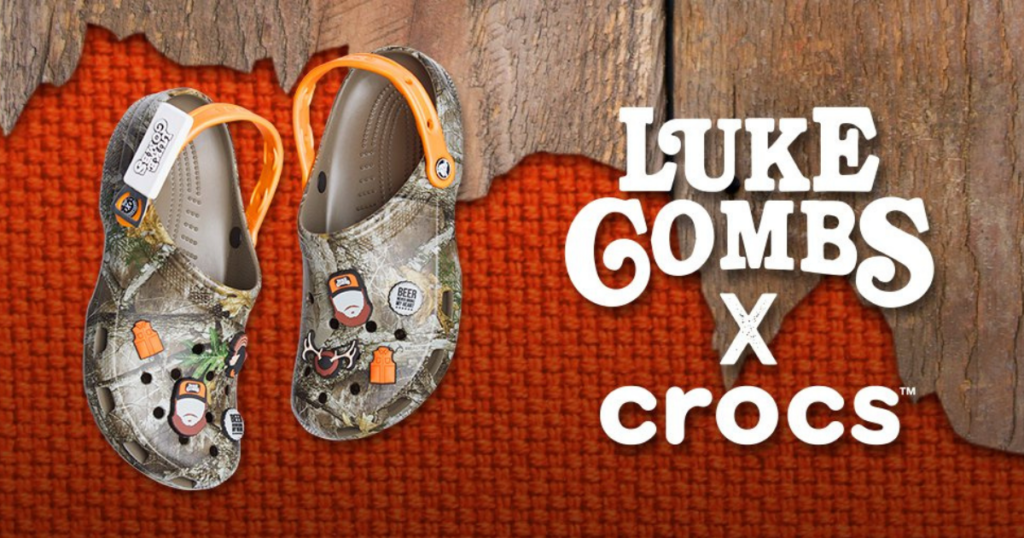 Luke Combs Camo Crocs Giveaway - The Freebie Guy®