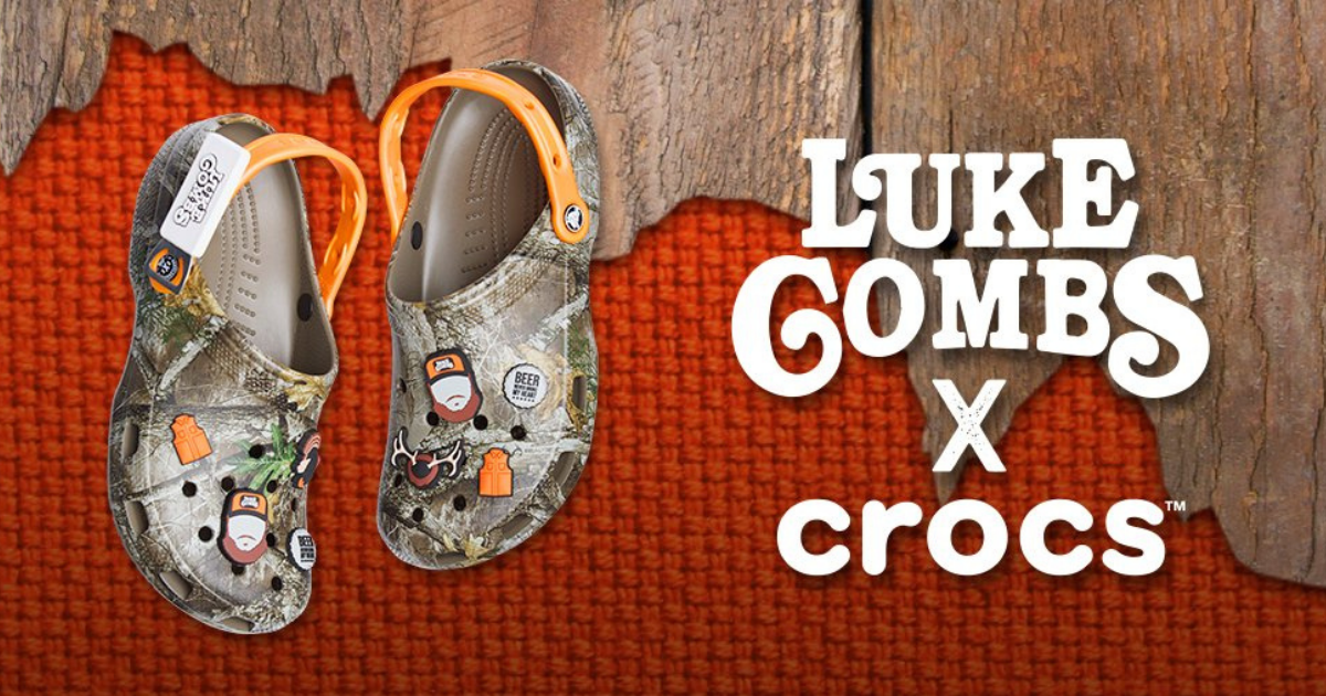 Luke Combs Camo Crocs Giveaway - The Freebie Guy: Freebies, Penny ...