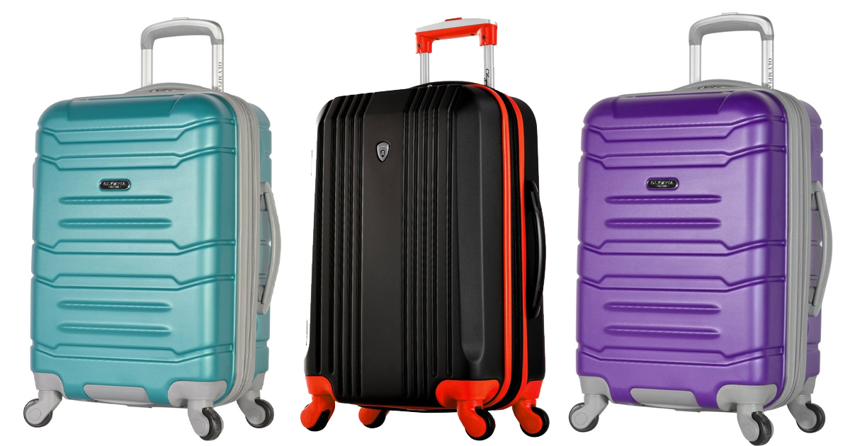 ZULILY - OLYMPIA SPINNER CARRY ON LUGGAGE ONLY $45 - The Freebie Guy ...