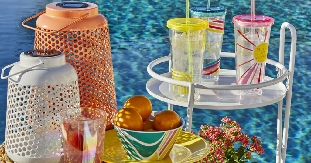 Outdoor Oasis Punched Metal Outdoor Lantern Collection