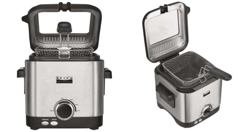 Best Buy Bella Pro Series 1.6 Qt. Deep Fryer 14.99 The Freebie Guy®