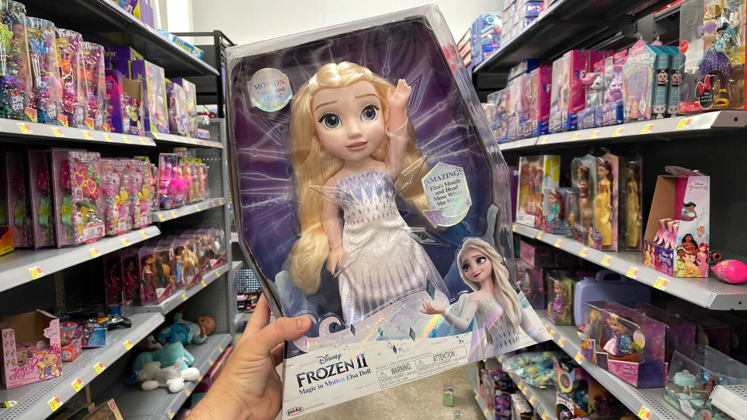 giant elsa doll walmart