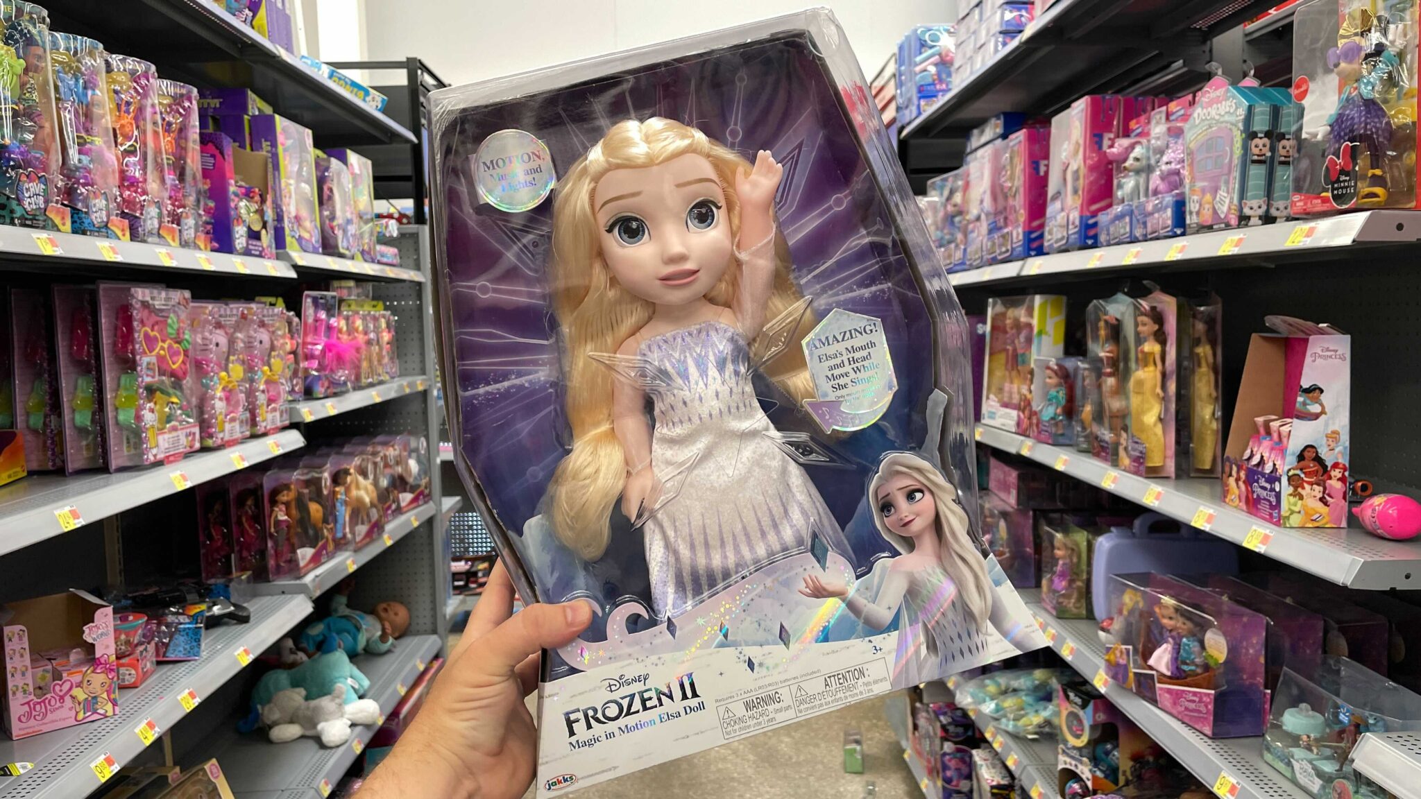 elsa doll from walmart