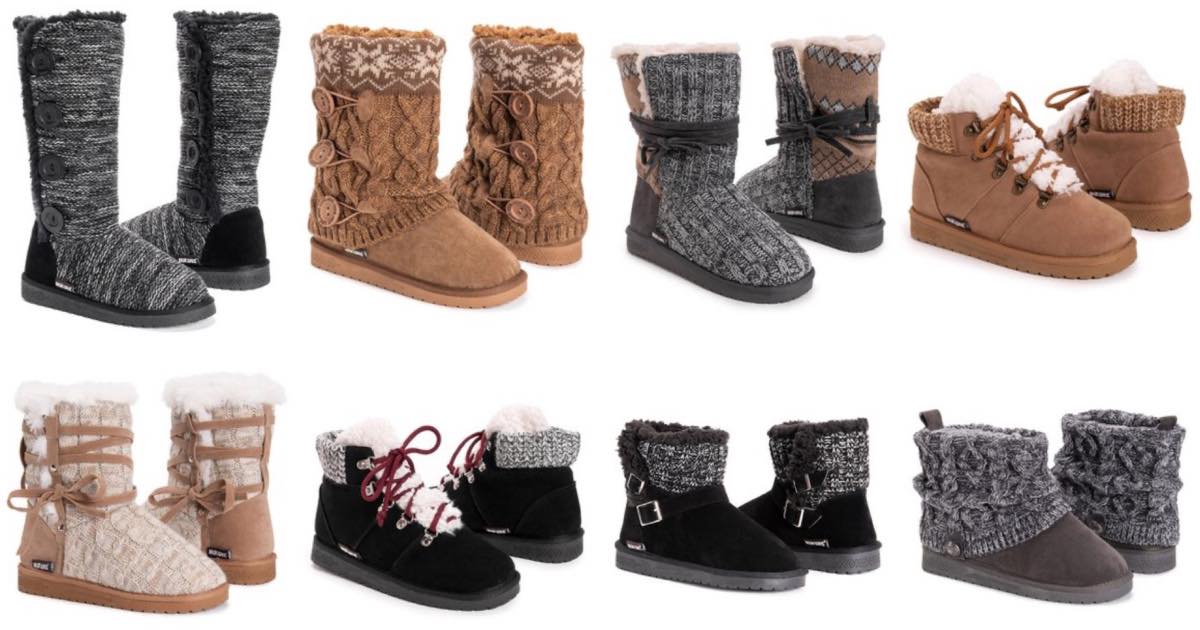 ZULILY - MUK LUKS BOOTS ON SALE FOR $14.99 - The Freebie Guy®