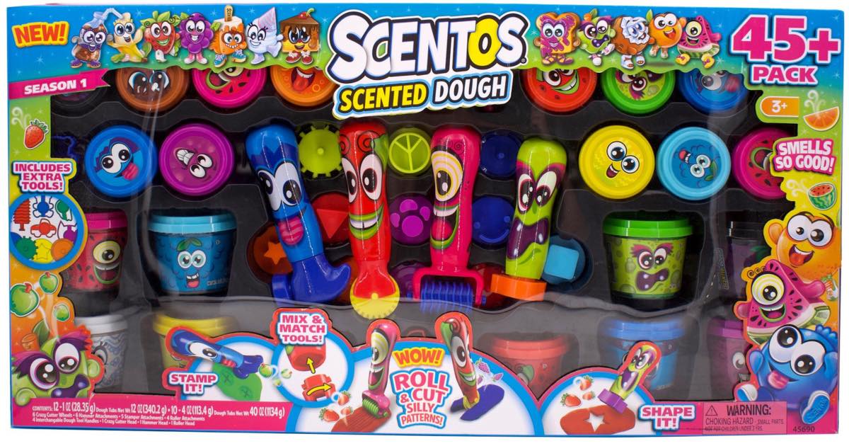 WALMART - SCENTOS SCENTED DOUGH & TOOLS VALUE BOX W/ 45+ PIECES - The ...