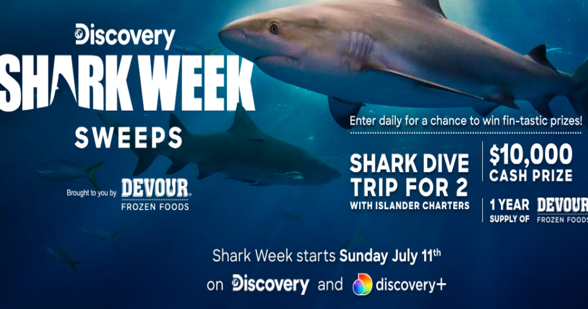 Discovery Shark Week Sweepstakes The Freebie Guy®