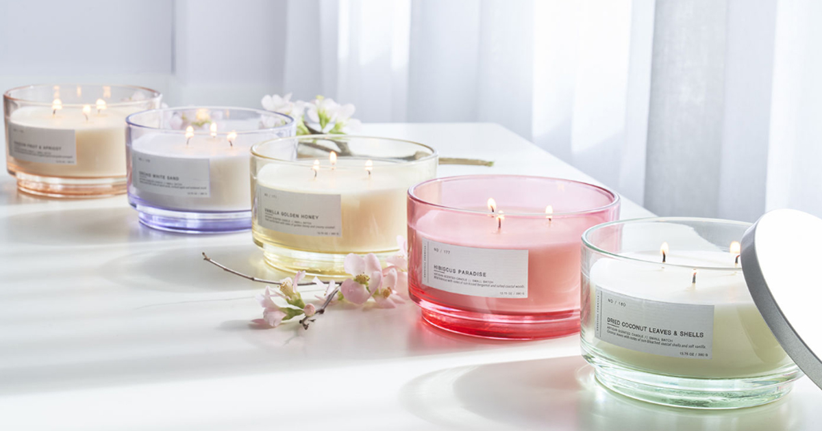 JCPENNEY 3 WICK CANDLES ONLY 6.30 The Freebie Guy® ️️️