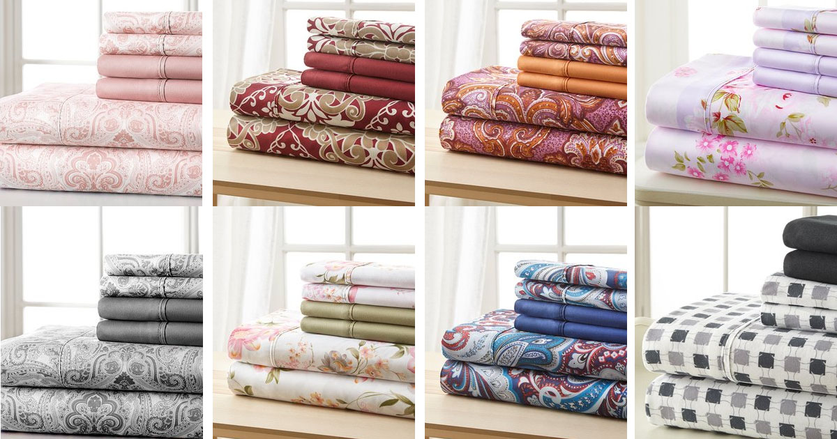 ZULILY 6 PIECE SHEET SETS ONLY 19.99 The Freebie Guy® ️️️