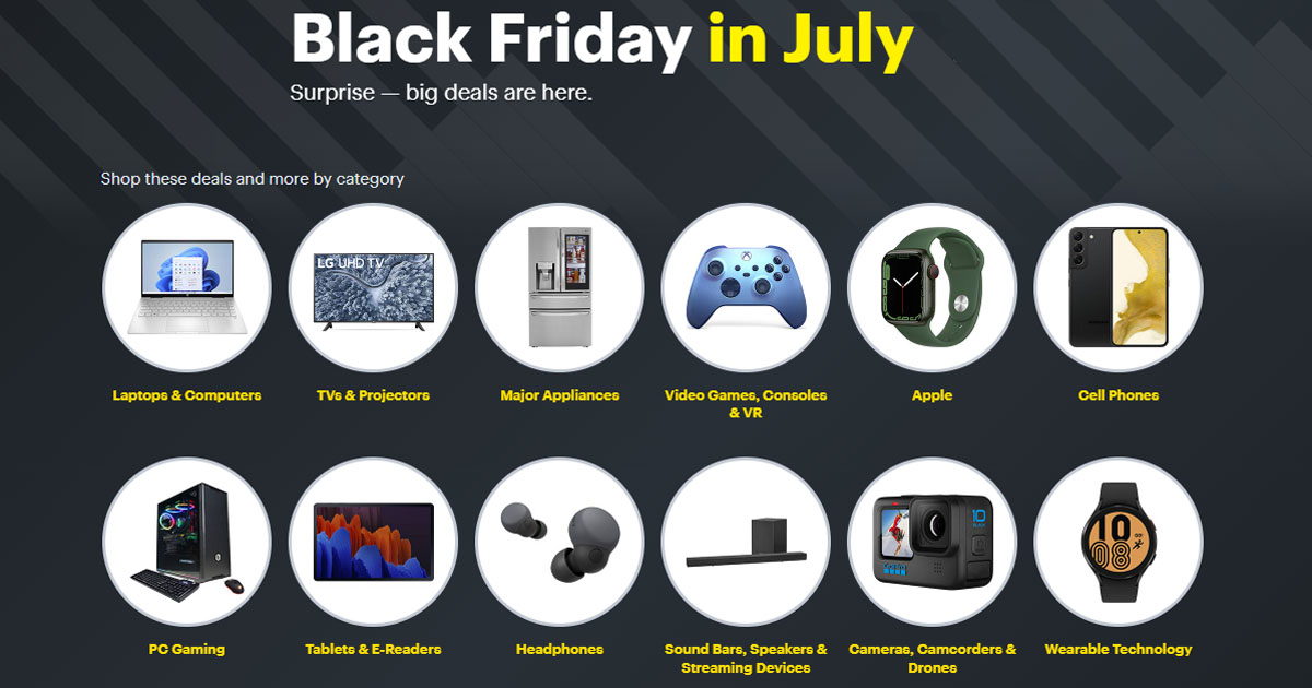 Best Buy Black Friday in July The Freebie Guy®