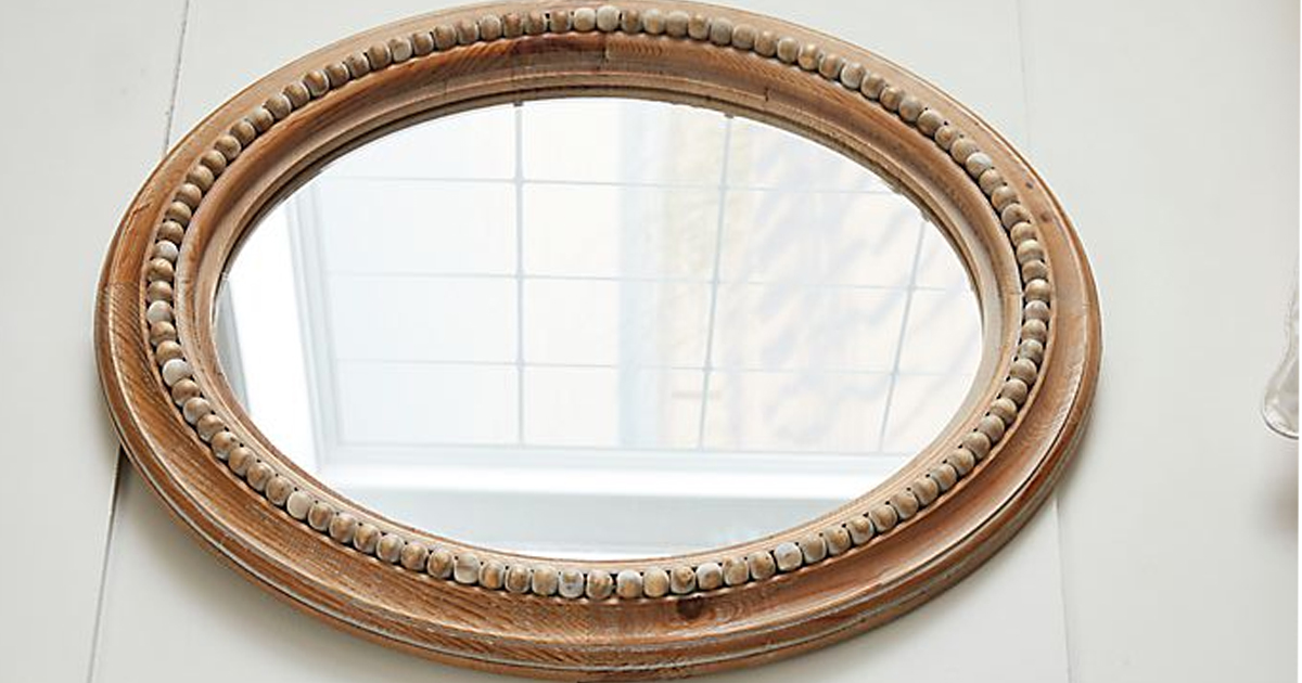 BED BATH & BEYOND OVAL WALL MIRROR ONLY 7.99 The Freebie Guy®