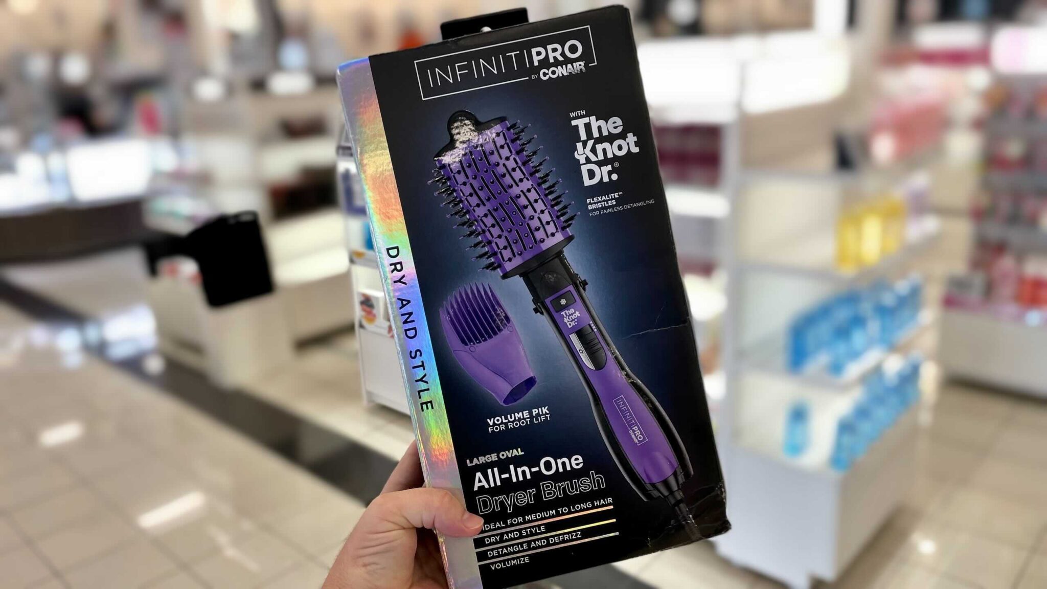 INFINITIPRO BY CONAIR ALL IN ONE HAIR BRUSH DRYER ONLY 35.20 The