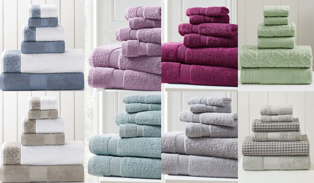 ZULILY SIX PIECE TOWEL SETS ONLY 19.99 The Freebie Guy®