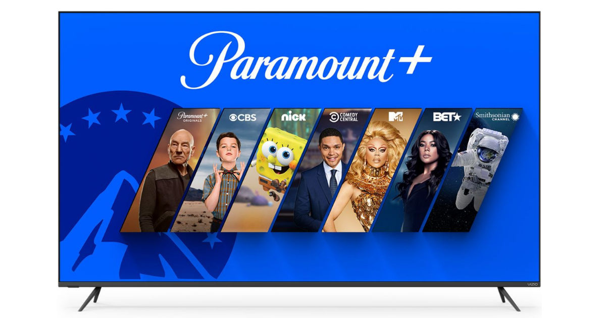 VIZIO Paramount Plus Sweepstakes - The Freebie Guy®