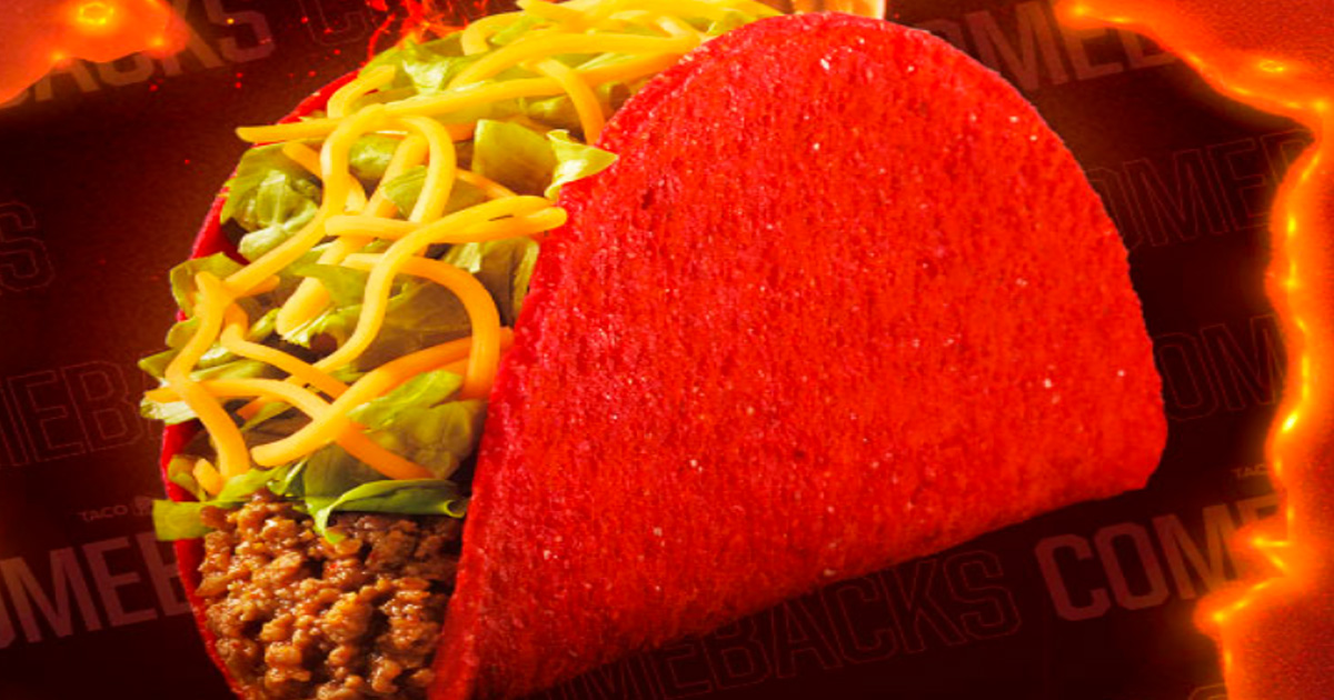 doritos flamin hot cool ranch taco bell