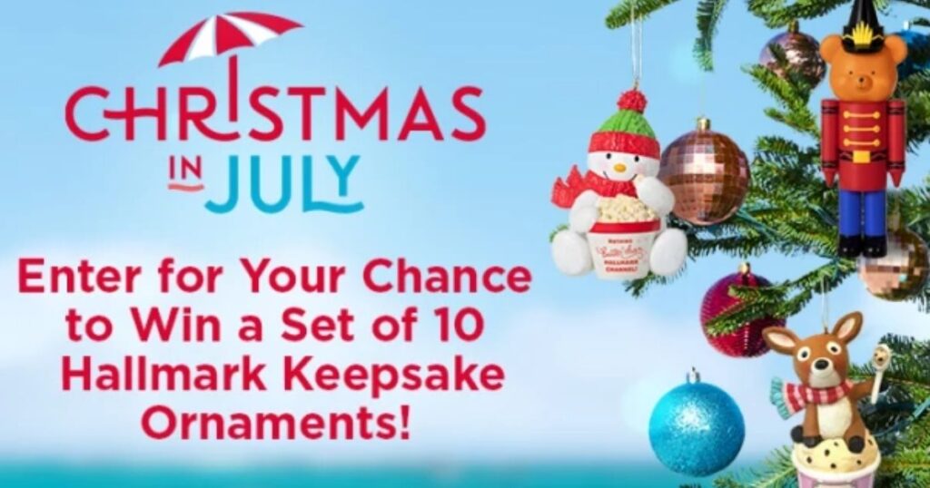 Hallmark Channel’s Countdown to Christmas Keepsake Ornament Giveaway